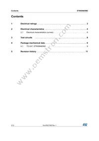 STW56N65M2 Datasheet Page 2