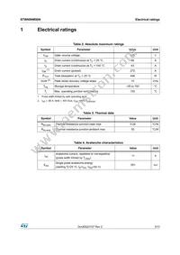 STW60NM50N Datasheet Page 3