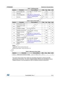 STW6N90K5 Datasheet Page 5