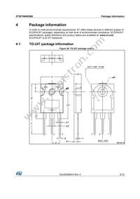 STW70N60DM2 Datasheet Page 9