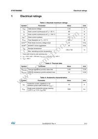 STW70N60M2-4 Datasheet Page 3