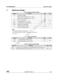 STW72N60DM2AG Datasheet Page 3