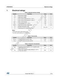 STW75NF30 Datasheet Page 3