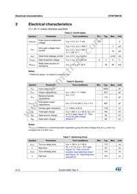 STW75NF30 Datasheet Page 4