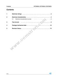 STW7N95K3 Datasheet Page 2