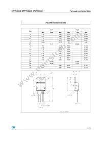 STW7N95K3 Datasheet Page 11