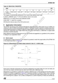 STW81100ATR-1 Datasheet Page 21