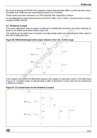 STW81100ATR-1 Datasheet Page 23