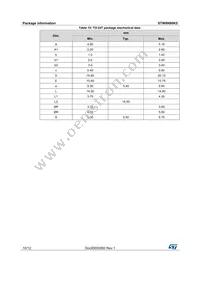 STW8N90K5 Datasheet Page 10