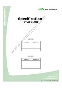 STW8Q14BE-S5-GT Datasheet Cover