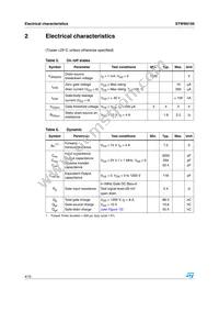 STW9N150 Datasheet Page 4