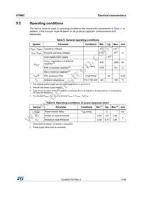 STWBCTR Datasheet Page 17