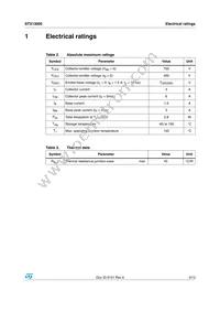 STX13005G-AP Datasheet Page 3