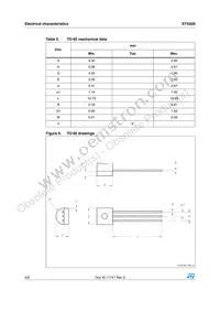 STX826 Datasheet Page 6