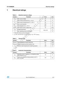 STY100NM60N Datasheet Page 3