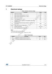 STY145N65M5 Datasheet Page 3