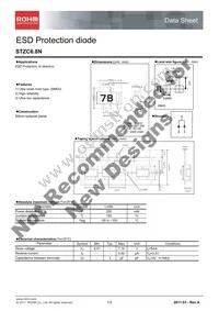 STZC6.8NT146 Datasheet Cover