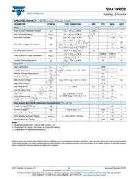 SUA70060E-E3 Datasheet Page 2