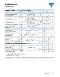 SUD42N03-3M9P-GE3 Datasheet Page 2