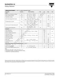 SUD45P03-10-E3 Datasheet Page 2