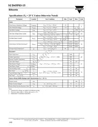 SUD45P03-15-E3 Datasheet Page 2