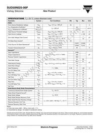 SUD50N025-06P-E3 Datasheet Page 2