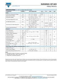SUD50N03-12P-GE3 Datasheet Page 2