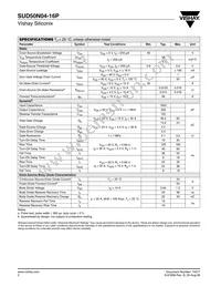 SUD50N04-16P-E3 Datasheet Page 2
