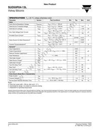 SUD50P04-13L-E3 Datasheet Page 2