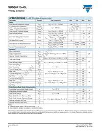 SUD50P10-43L-GE3 Datasheet Page 2