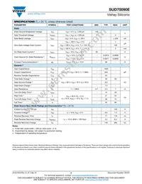 SUD70090E-GE3 Datasheet Page 2