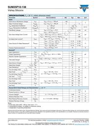 SUM25P10-138-E3 Datasheet Page 2