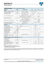 SUM27N20-78-E3 Datasheet Page 2