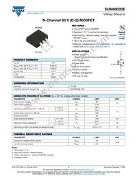 SUM60020E-GE3 Datasheet Cover