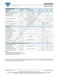 SUM70040M-GE3 Datasheet Page 2