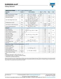 SUM90N06-4M4P-E3 Datasheet Page 2
