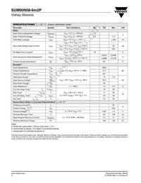 SUM90N08-6M2P-E3 Datasheet Page 2