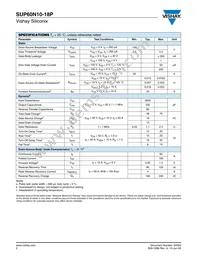 SUP60N10-18P-E3 Datasheet Page 2