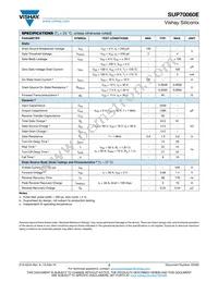 SUP70060E-GE3 Datasheet Page 2