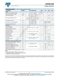 SUP90142E-GE3 Datasheet Page 2