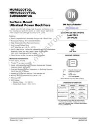 SURS8220T3G-IR01 Datasheet Cover