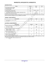 SURS8220T3G-IR01 Datasheet Page 2