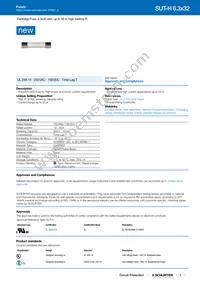 SUT-H-6332-50A00-CTG-TT-NI Datasheet Cover