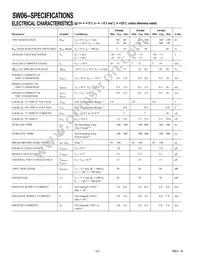 SW06GS-REEL Datasheet Page 2