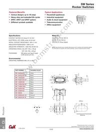 SW26A10ND13 Datasheet Cover