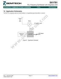 SX1781IMLTRT Datasheet Page 13