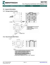 SX1781IMLTRT Datasheet Page 14