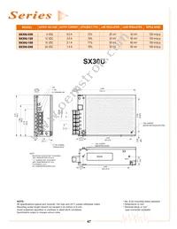 SX30U-24S Datasheet Page 2