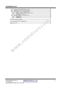 SX68003MH Datasheet Page 3