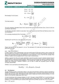 SX8655ICSTRT Datasheet Page 16